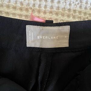 Everlane Classic Black Trousers